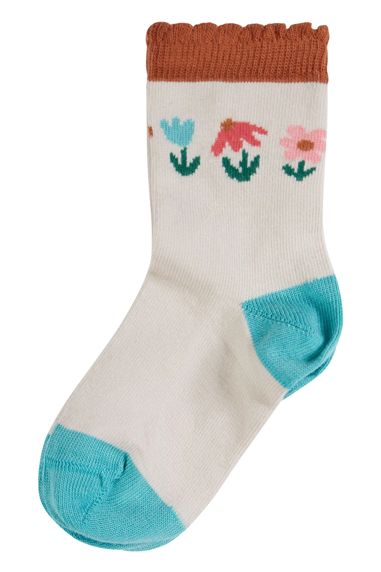 Frugi Baby Girls 3 Piece Socks