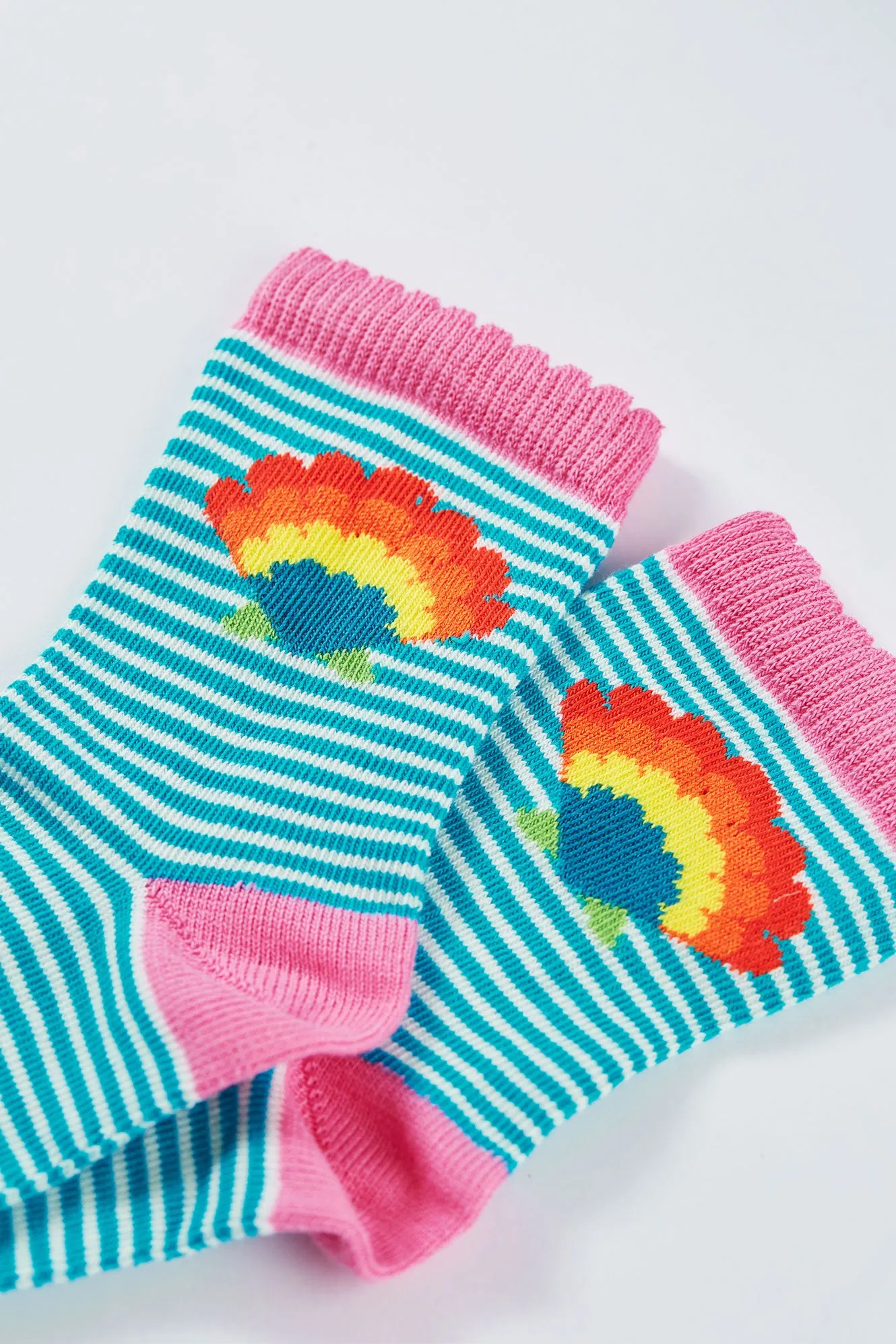 Frugi Baby Girls Whale Little Socks 3 Pack