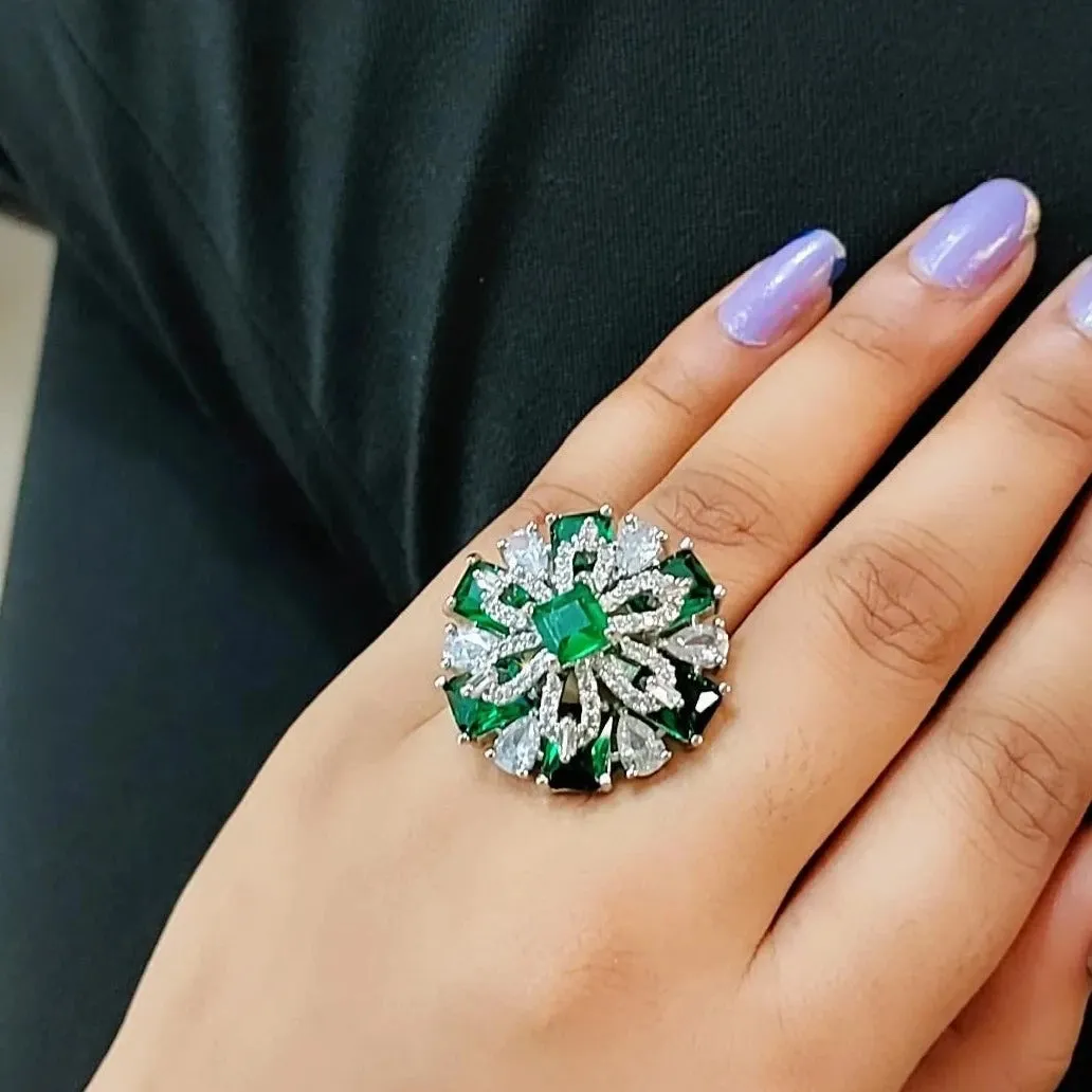 Gabriella Cocktail Adjustable Ring