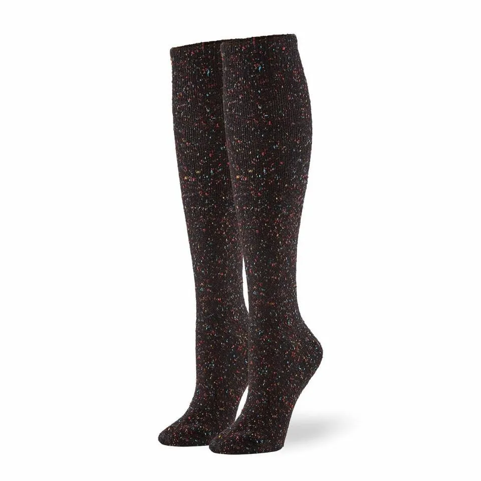 Graduated Compression Tweed Knee Sock (20931)