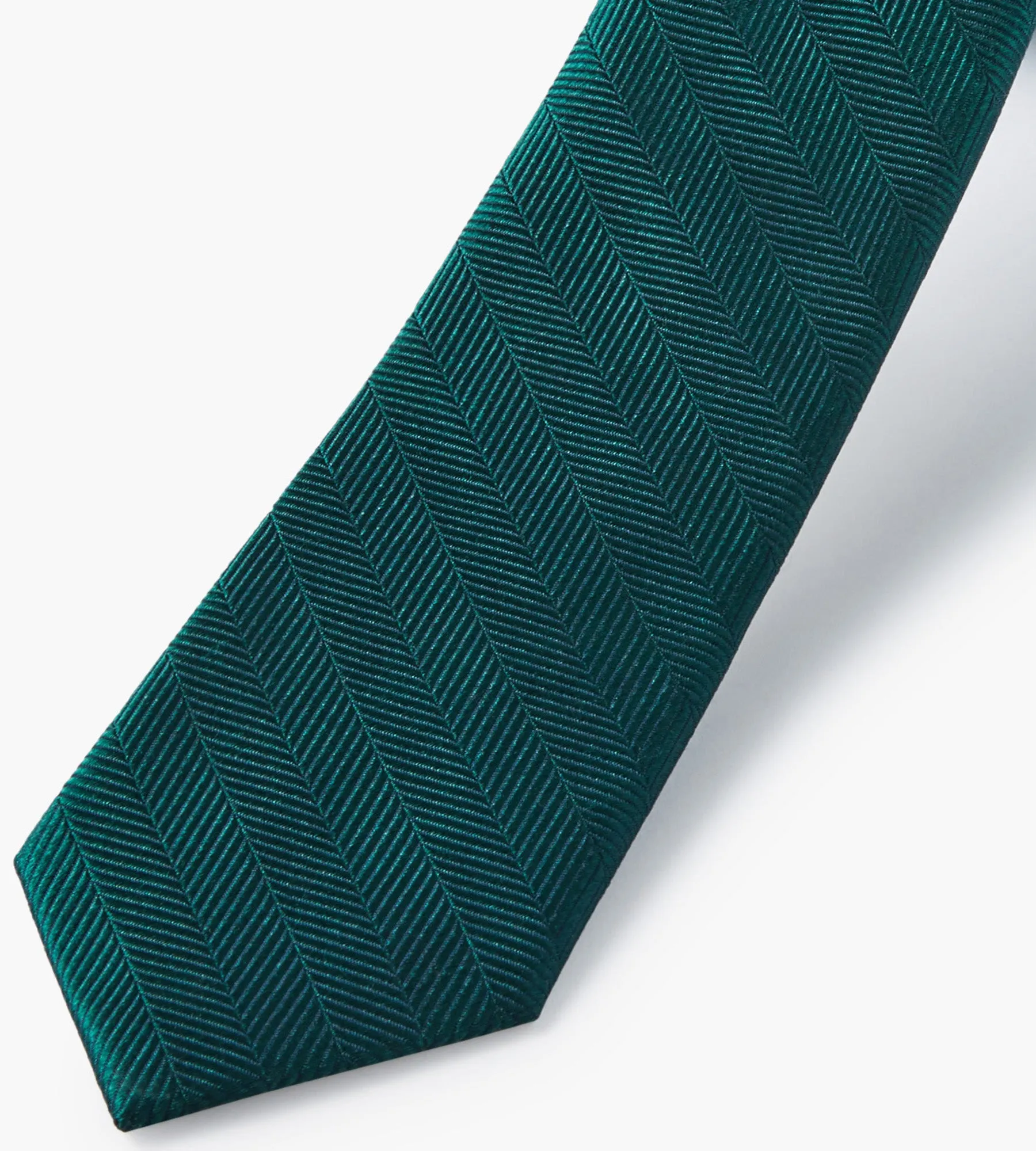 Herringbone Solid Tie