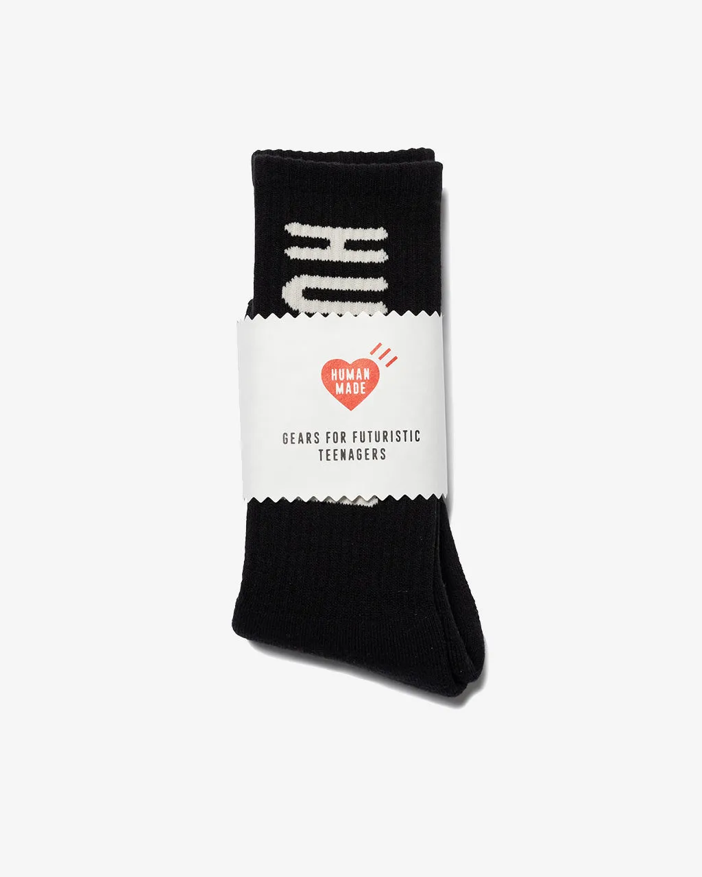 HM Logo Socks Black