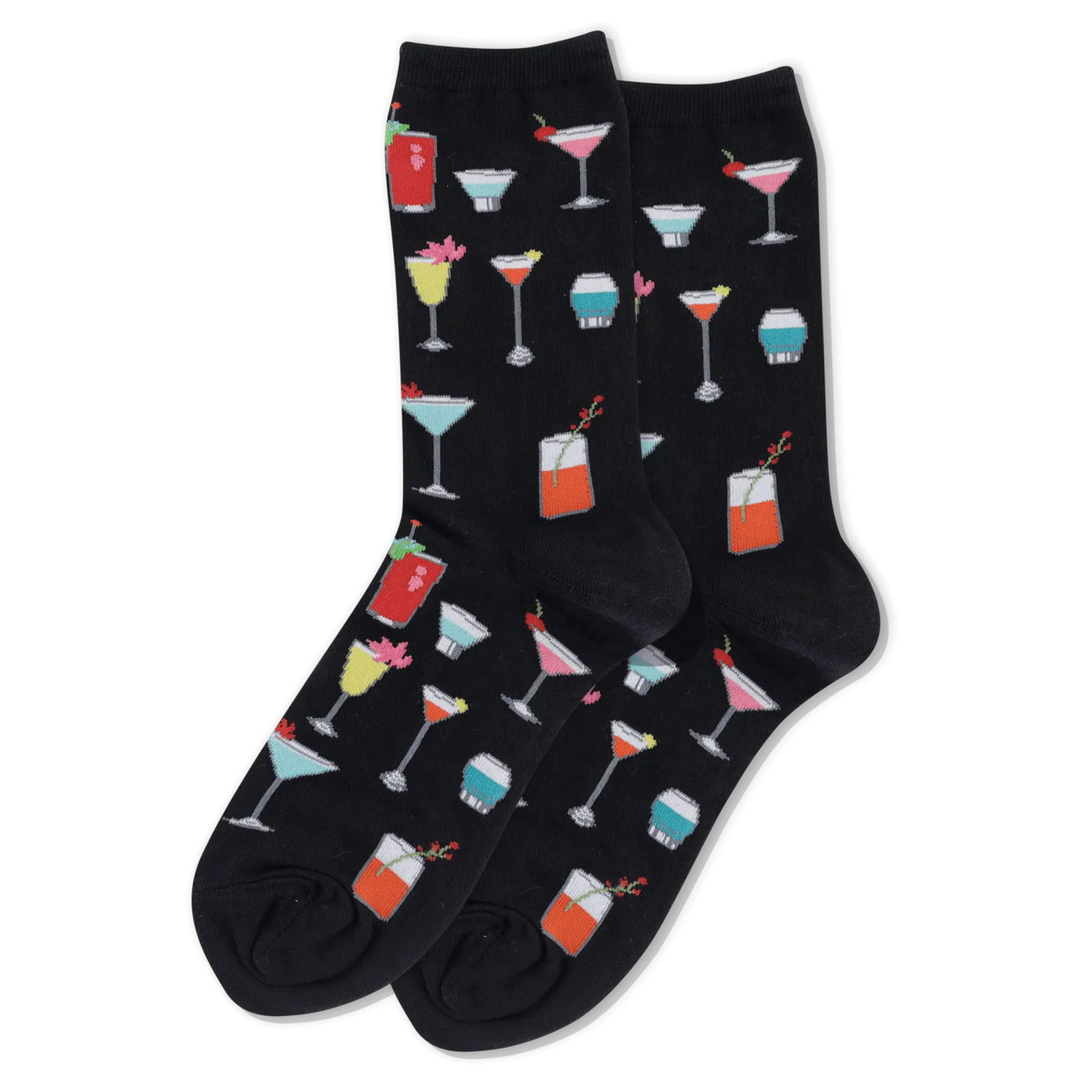 HOTSOX Women's Tropical Drinks Crew Socks