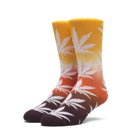 Huf Tri-Fade Plantlife Crew Socks - Orange/Infrared/Purple