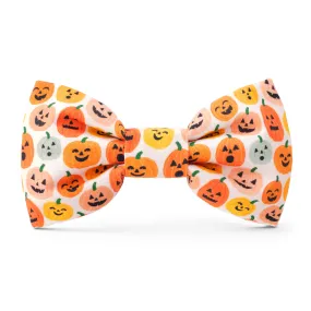 Jack-o’-Lanterns Dog Bow Tie