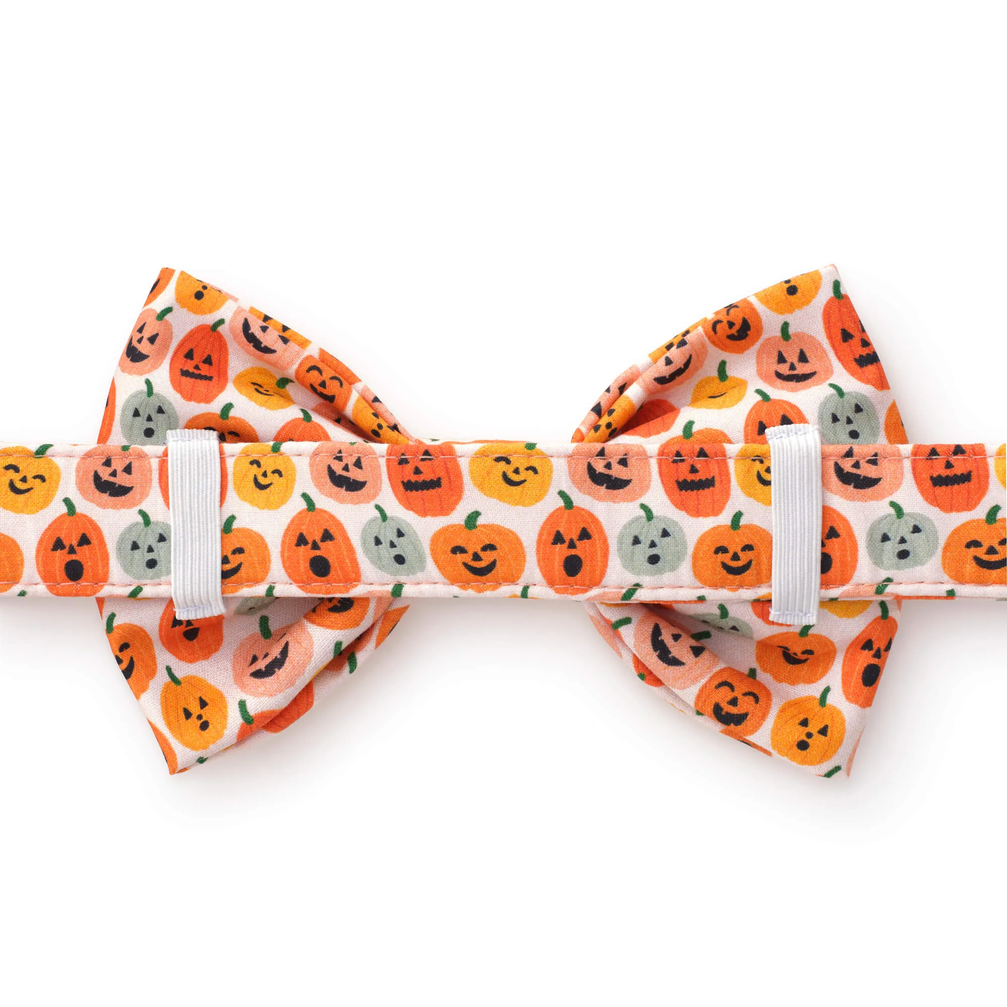 Jack-o’-Lanterns Dog Bow Tie