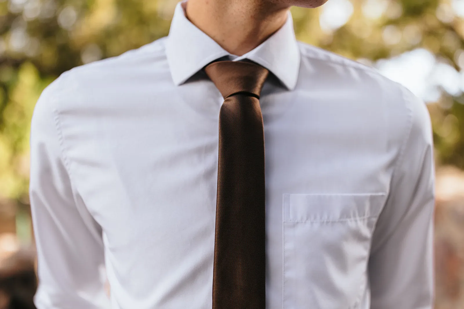 K&C Chocolate Tie