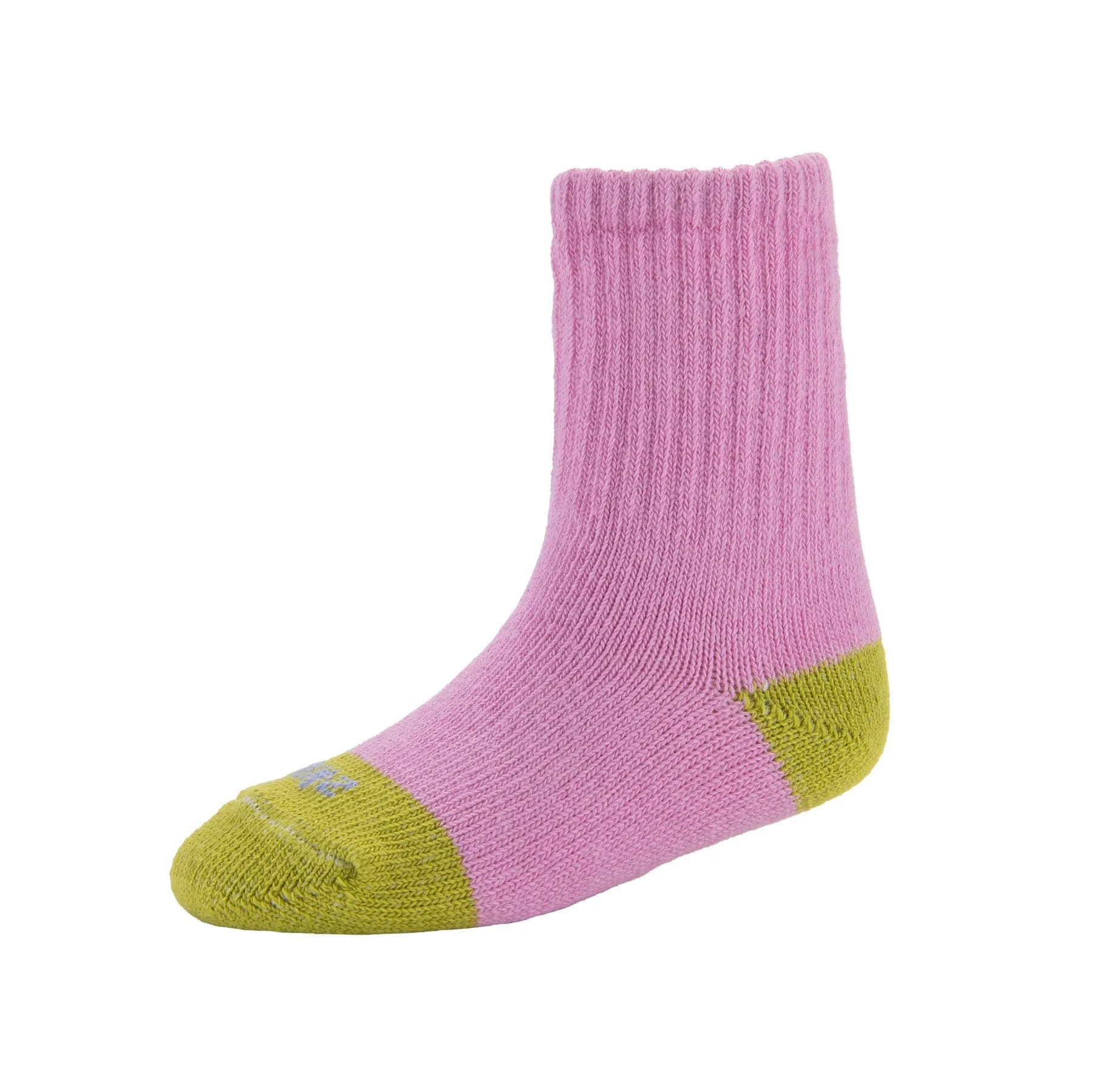 Kids - Ribbed Organic Cotton Crew Socks - Lilac