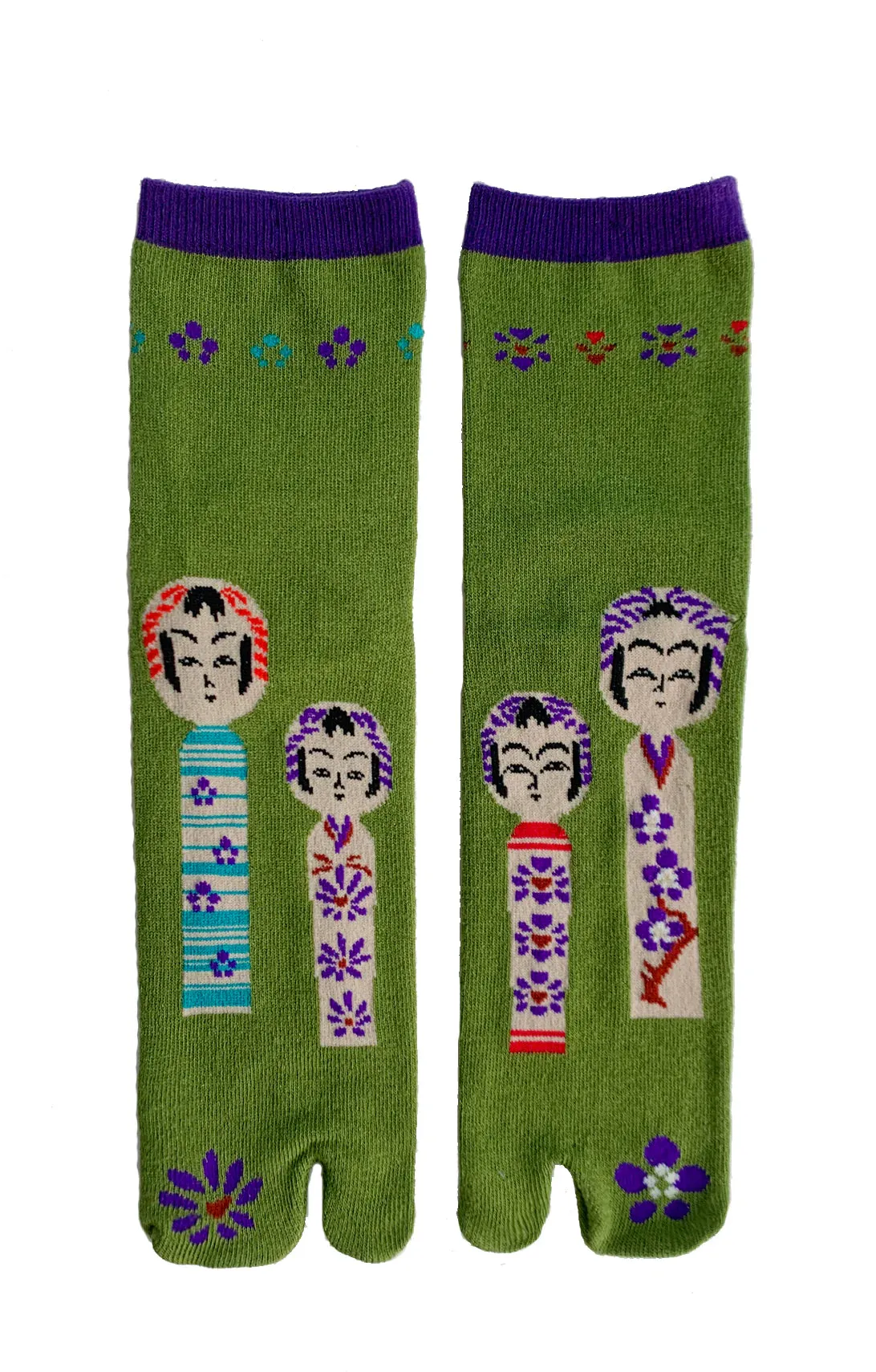 Kokeshi Doll Tabi Socks