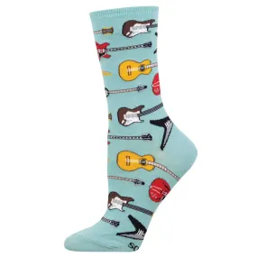 Ladies Guitar Riff Socks