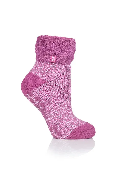 Ladies Lounge Feather Top - SOCKS