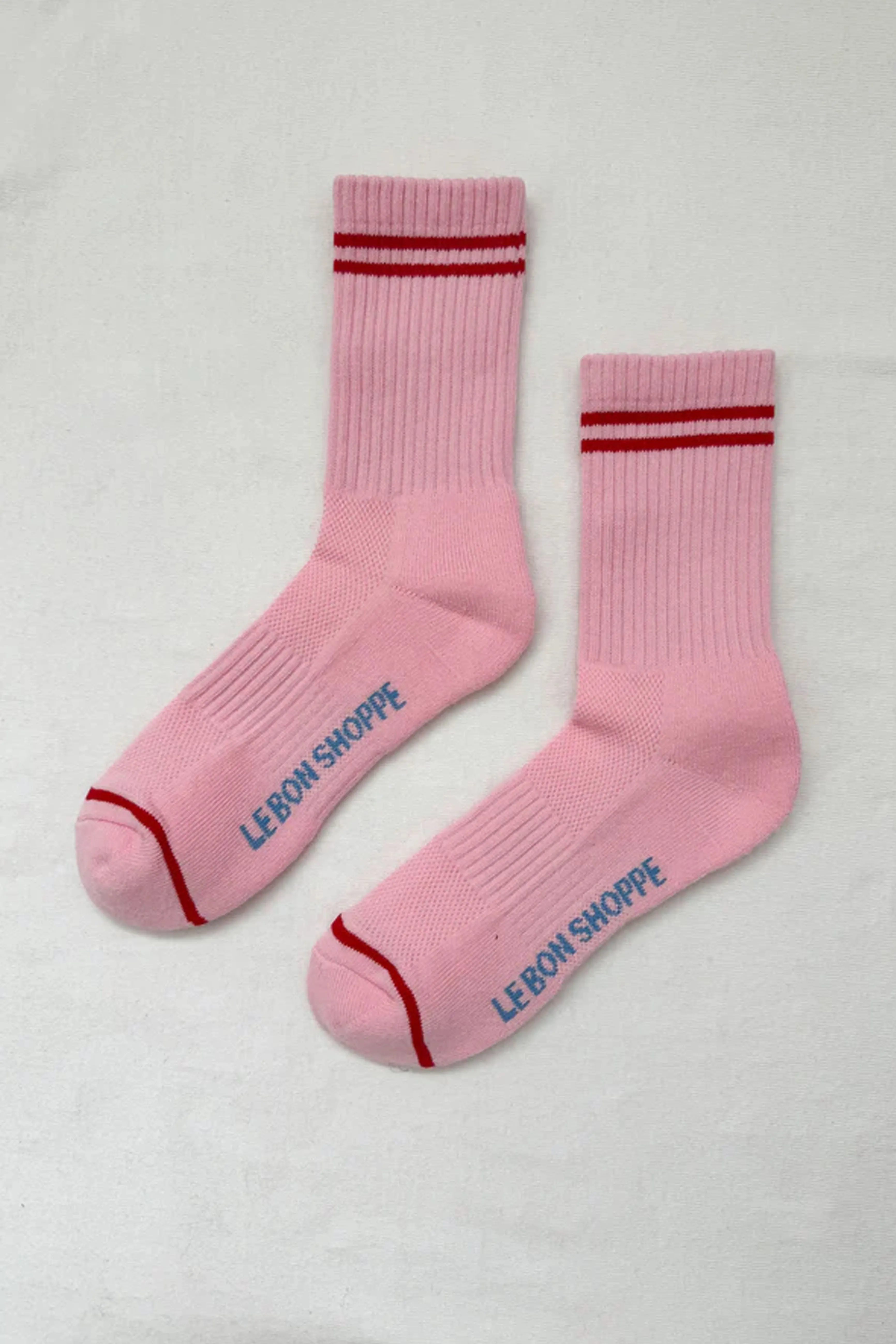 Le Bon Shoppe Boyfriend Amour Pink Socks