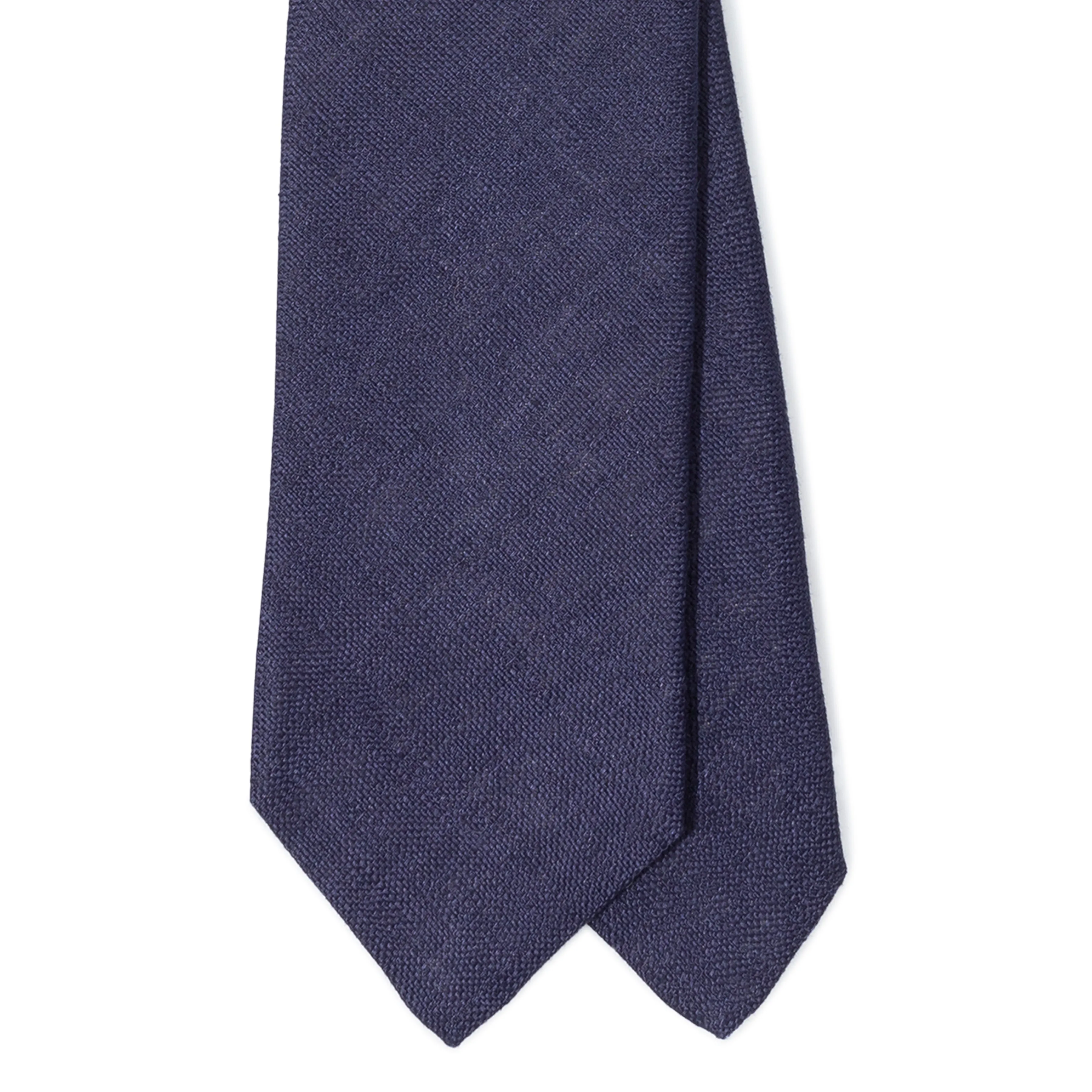 Linen Solid Tipped Tie