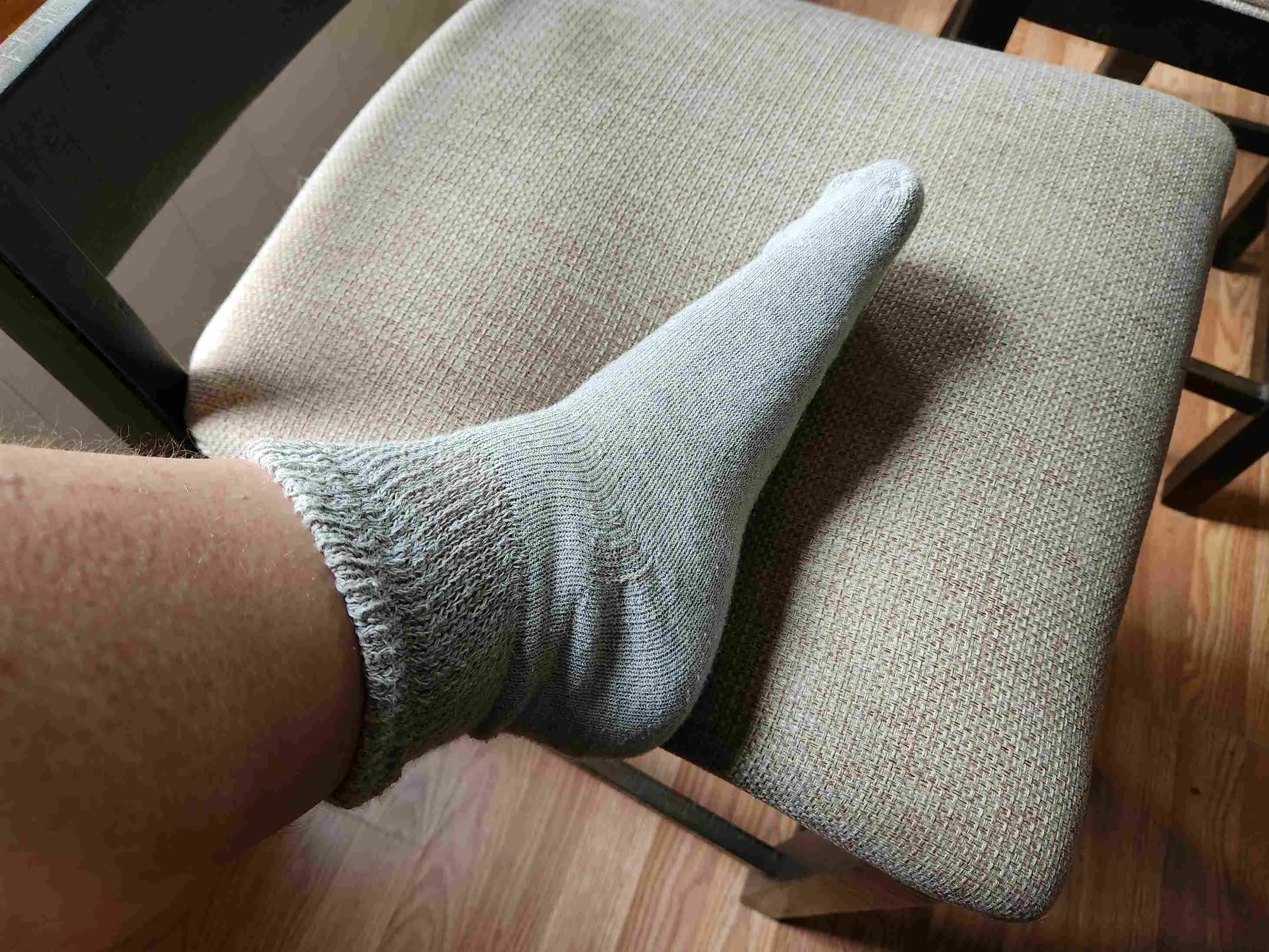 Men's Cotton Diabetic Ankle Socks (6 Pair)