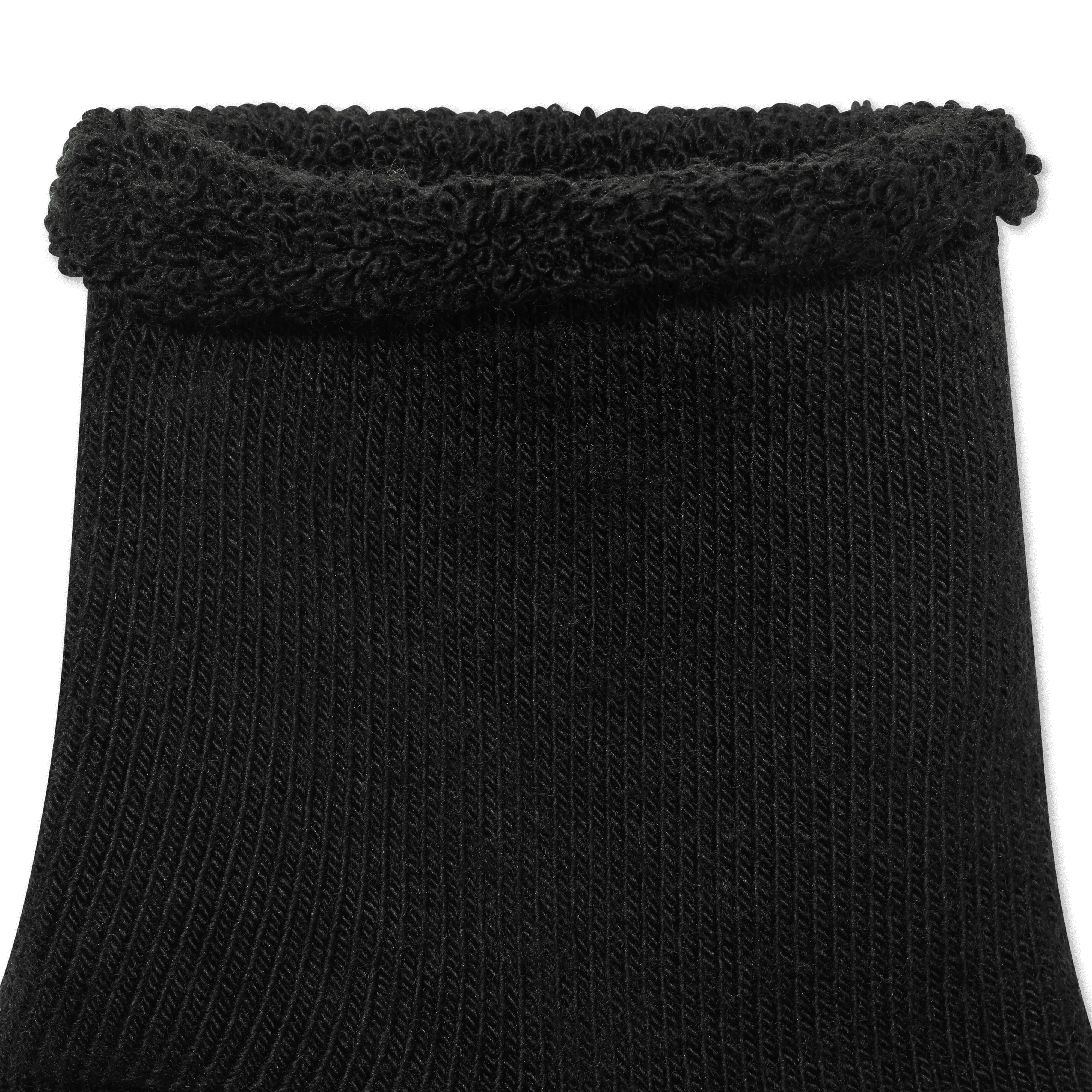 Men's Merino Wool Blend Roll-Top Gripper House Socks