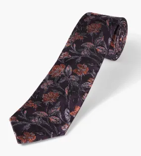 Mid Floral Tie