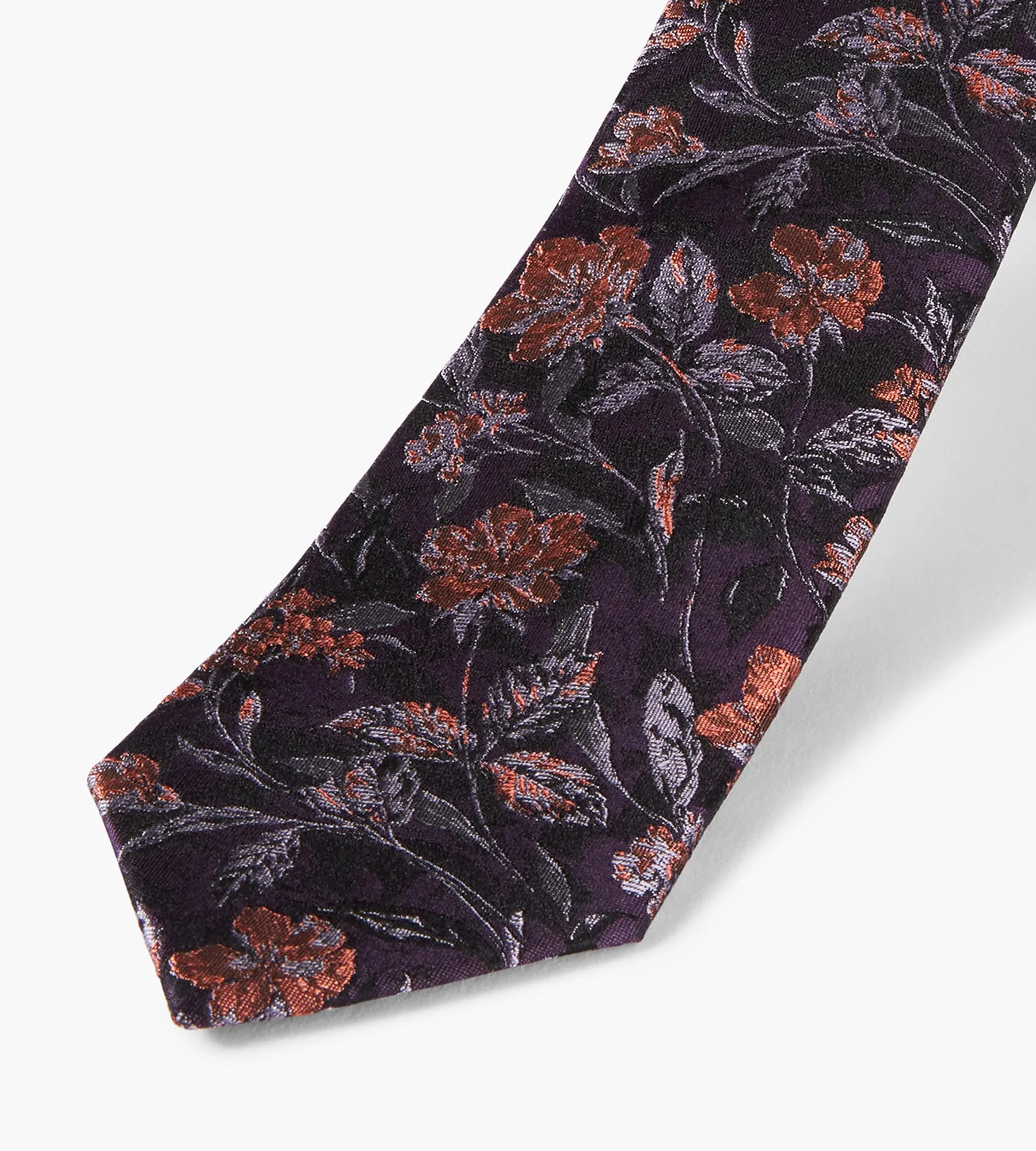 Mid Floral Tie