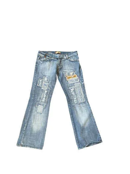 MIX PANTS BOOTCUT Y2K