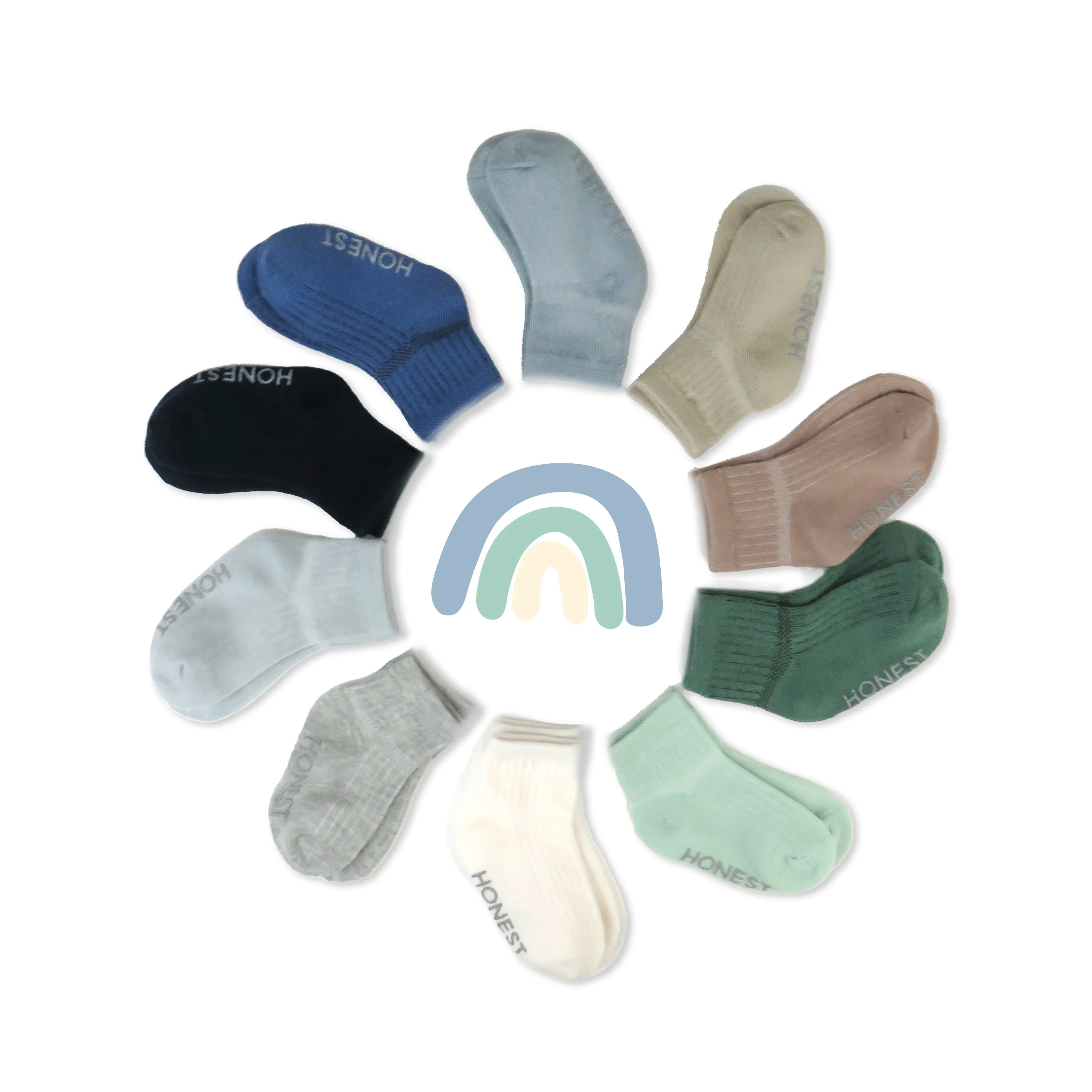 Multipack Cozy Socks Sustainably Made for Baby & Toddler