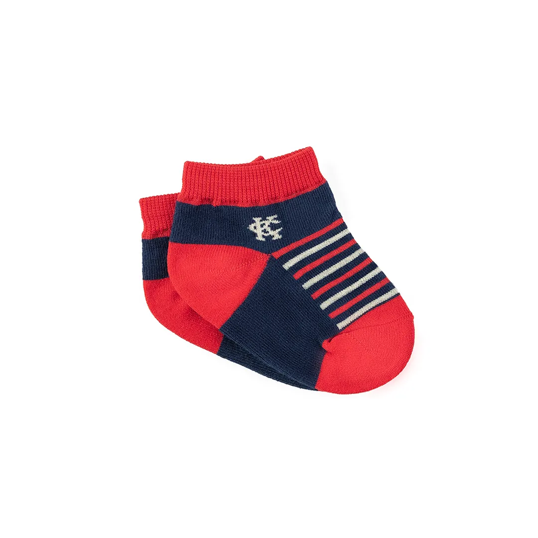 Navy Baby Socks