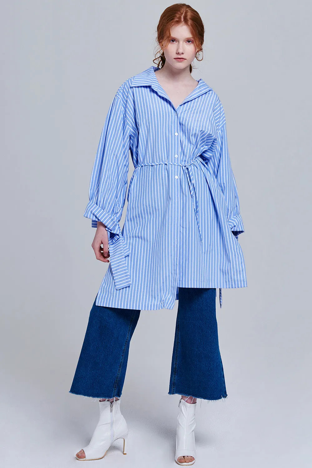 Padma Oversized Button-Up Shirt