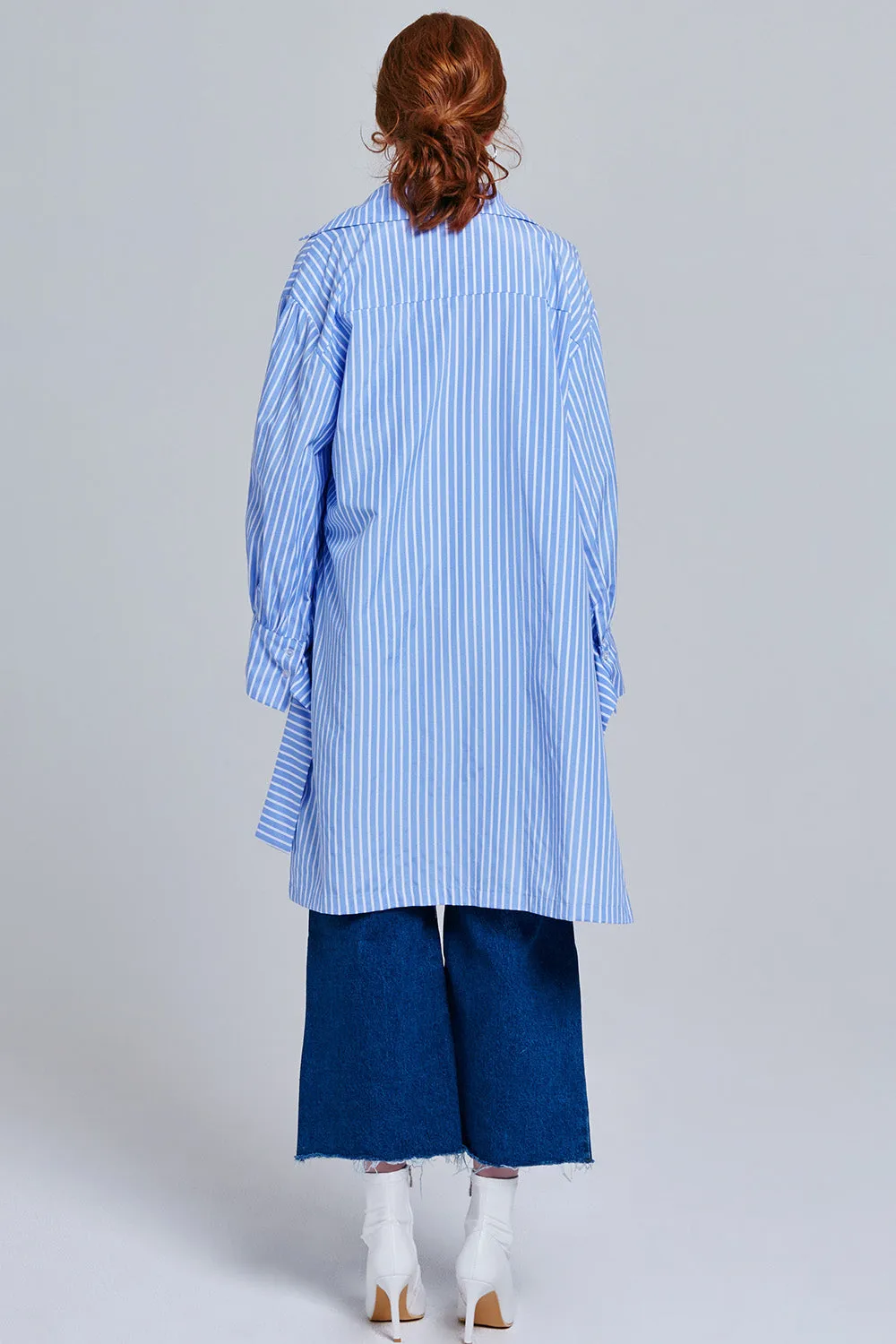 Padma Oversized Button-Up Shirt