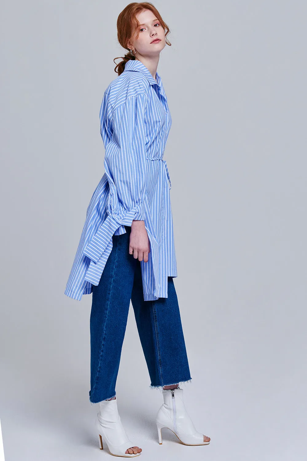 Padma Oversized Button-Up Shirt