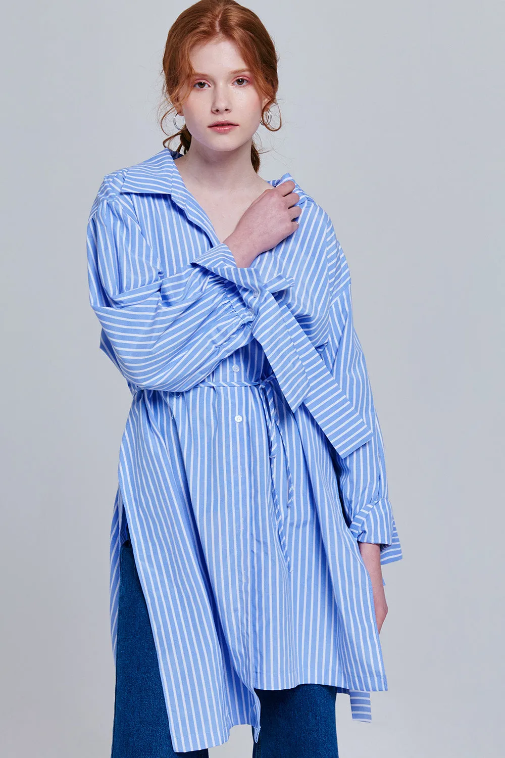 Padma Oversized Button-Up Shirt