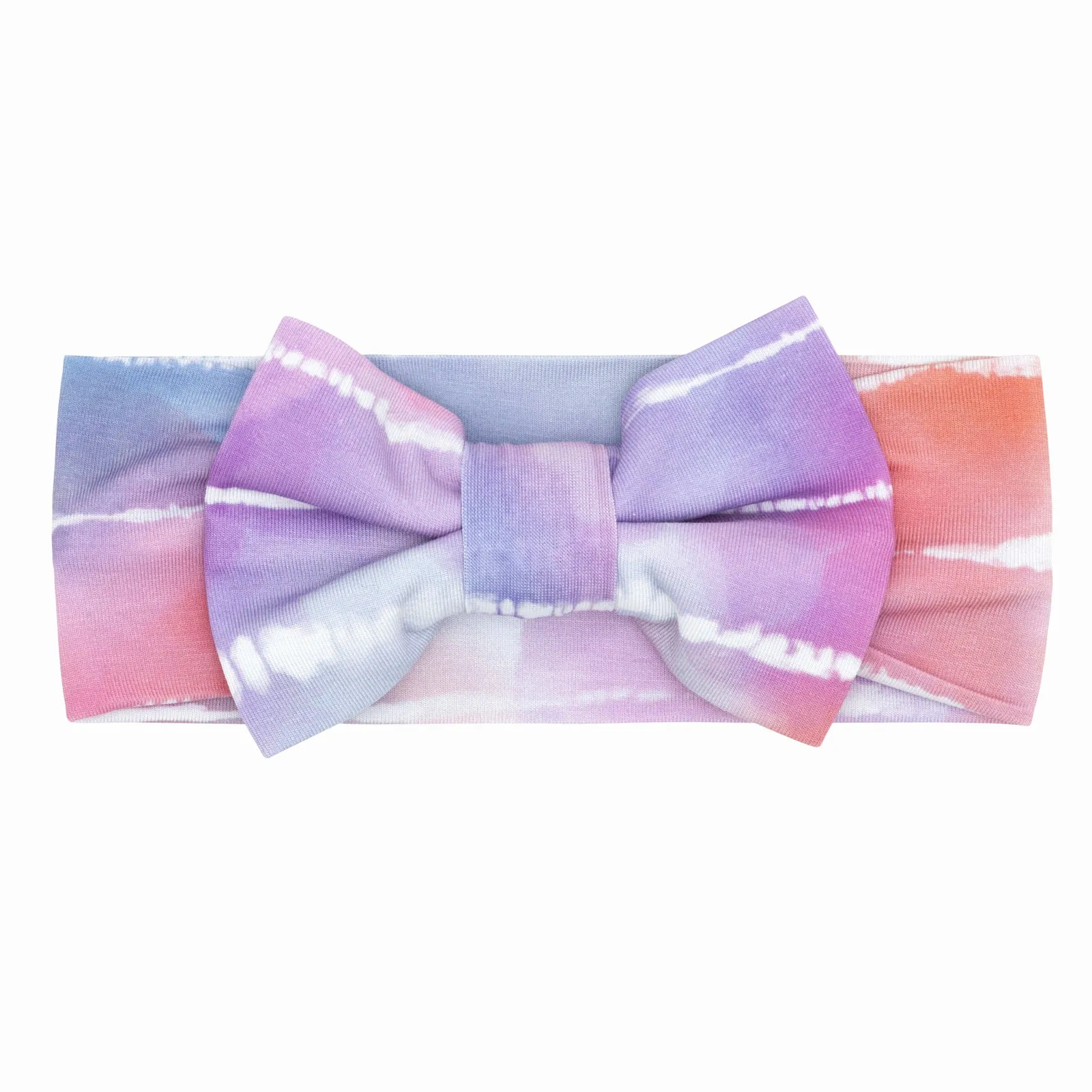 Pastel Tie Dye Dreams Luxe Bow Headband