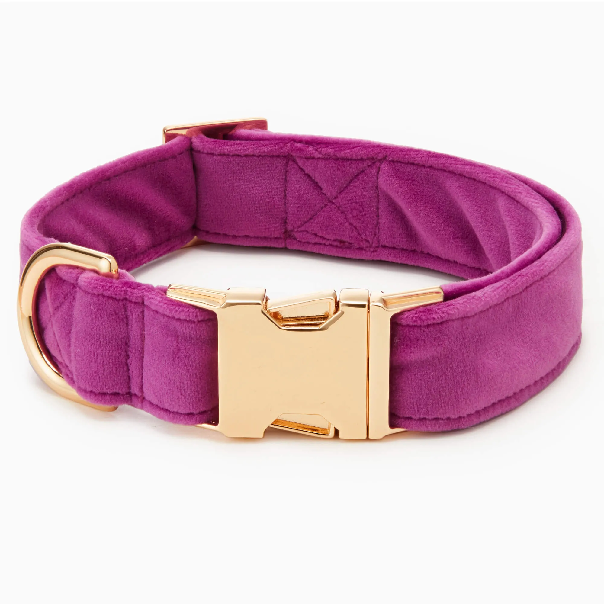 Plum Velvet Bow Tie Collar