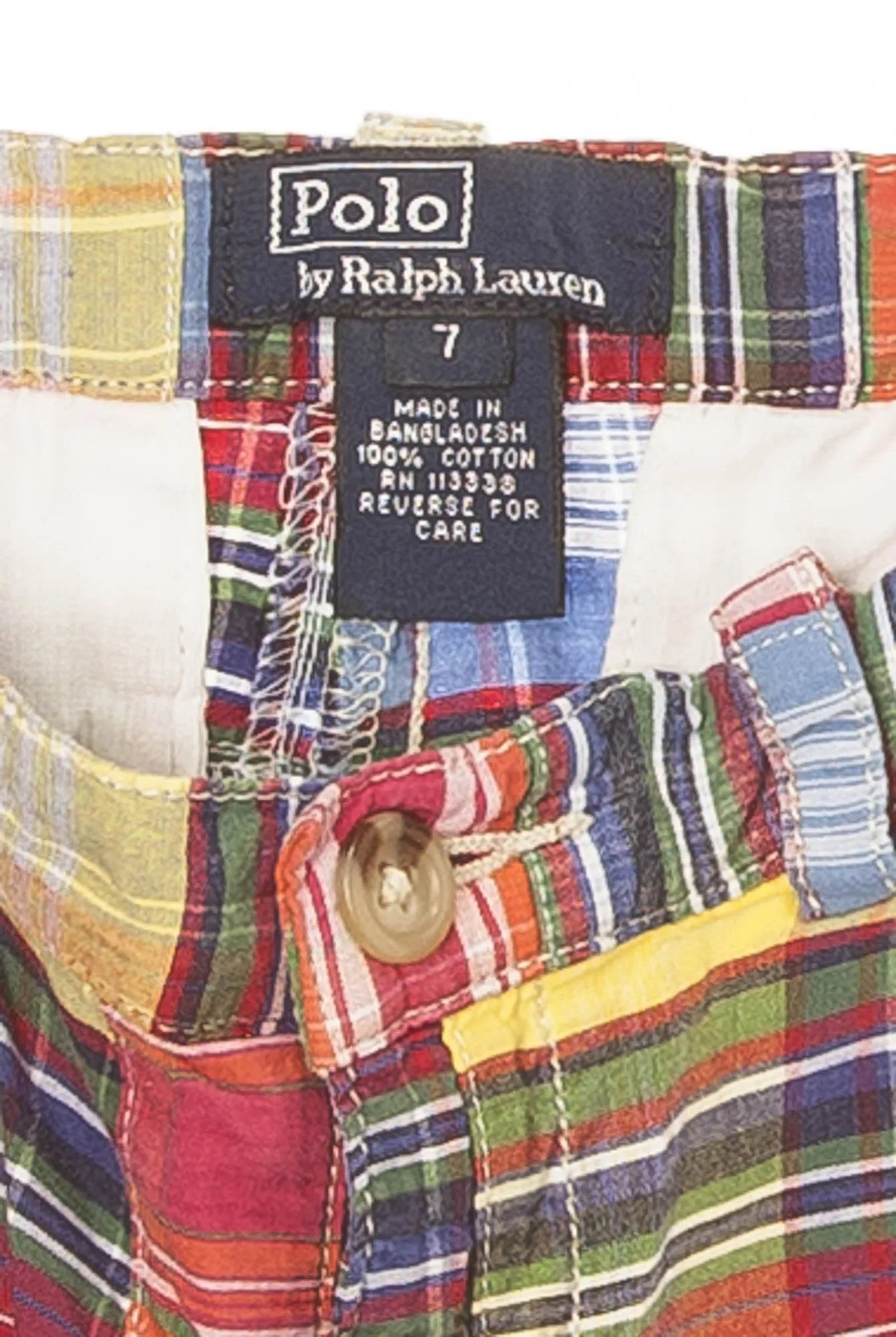 Polo By Ralph Lauren - Multicolor Plaid Shorts - 7