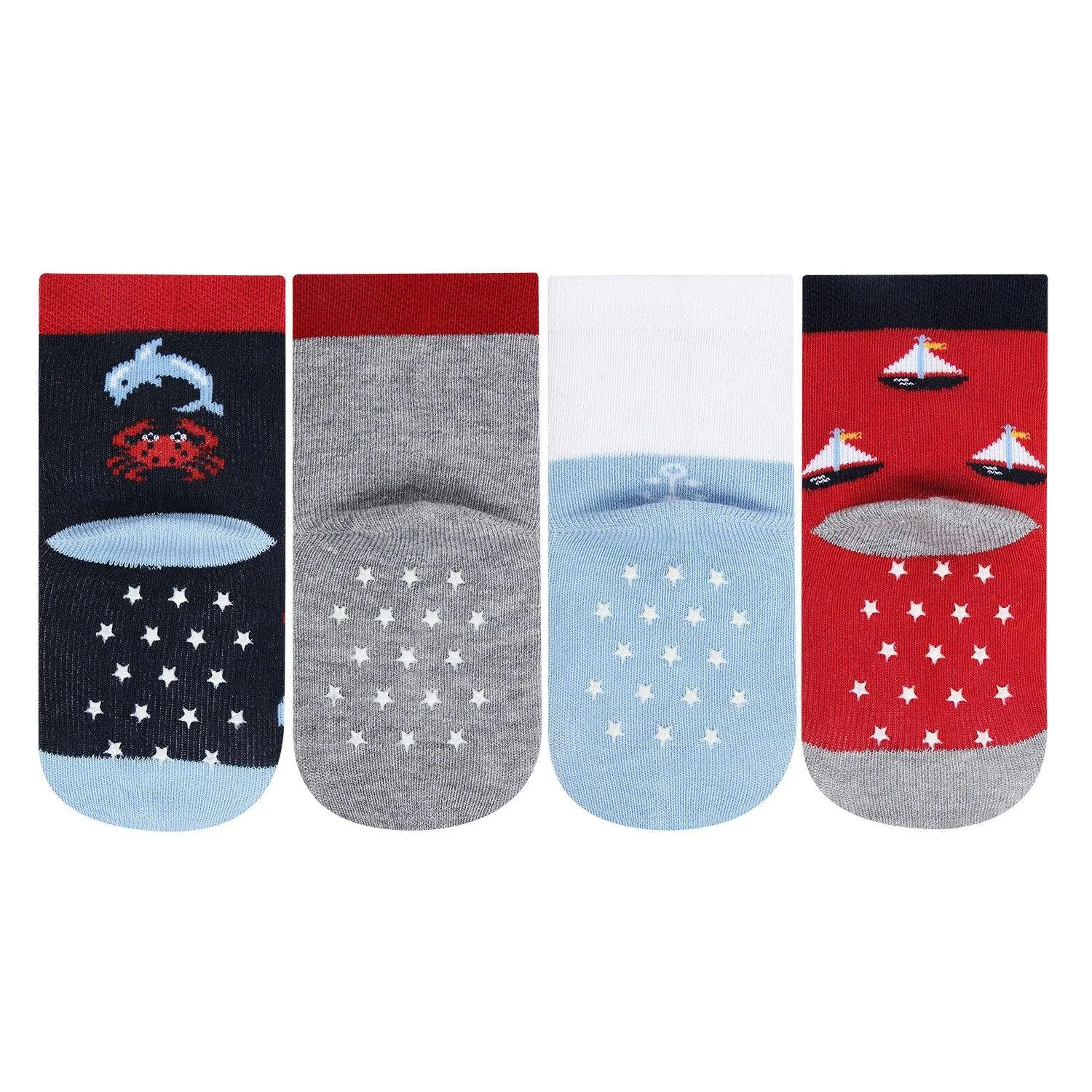 Poochie Baby Socks For Newborn-Pack Of 4