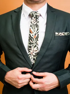 Protea Green Tie