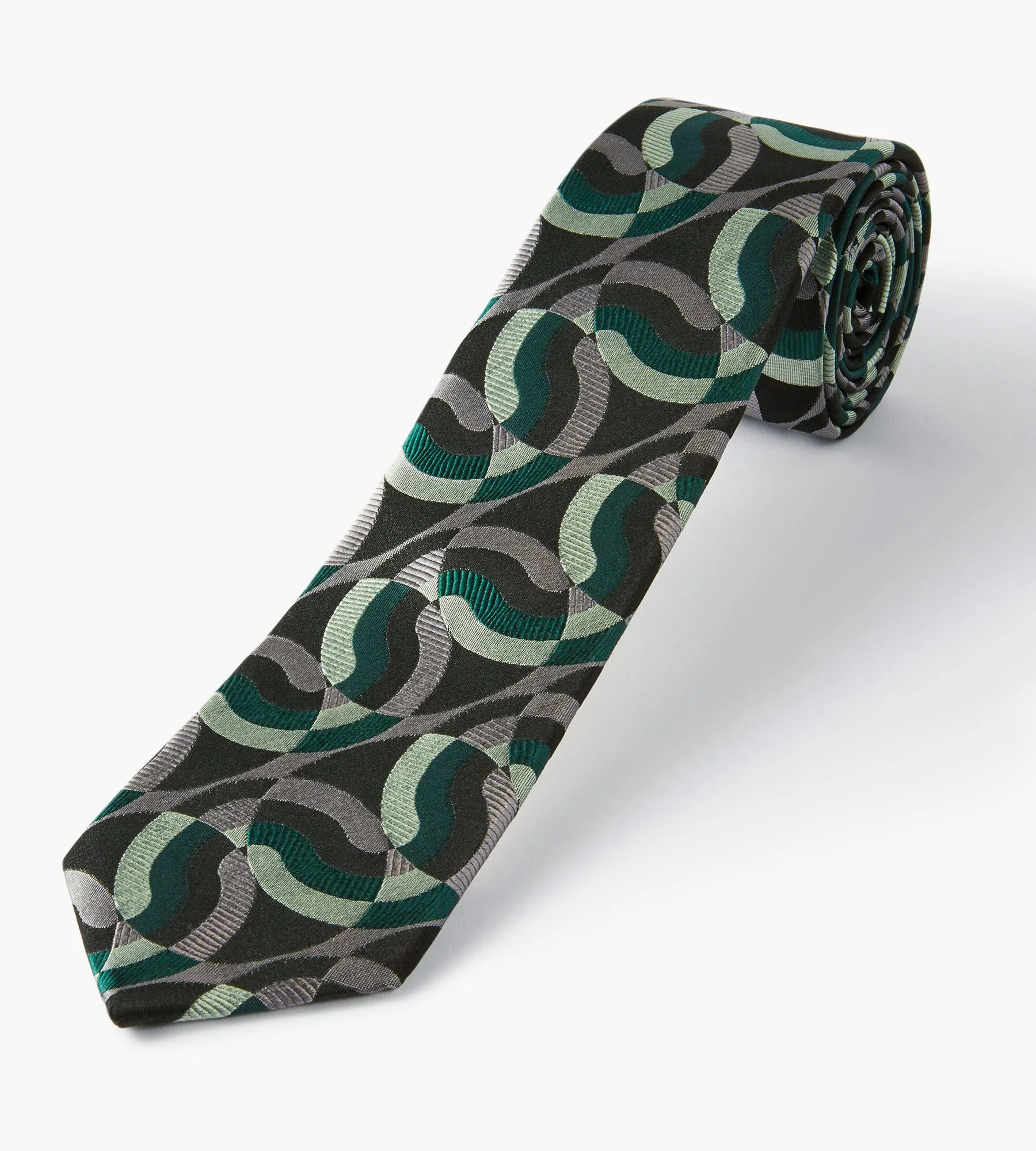 Retro Circles Tie