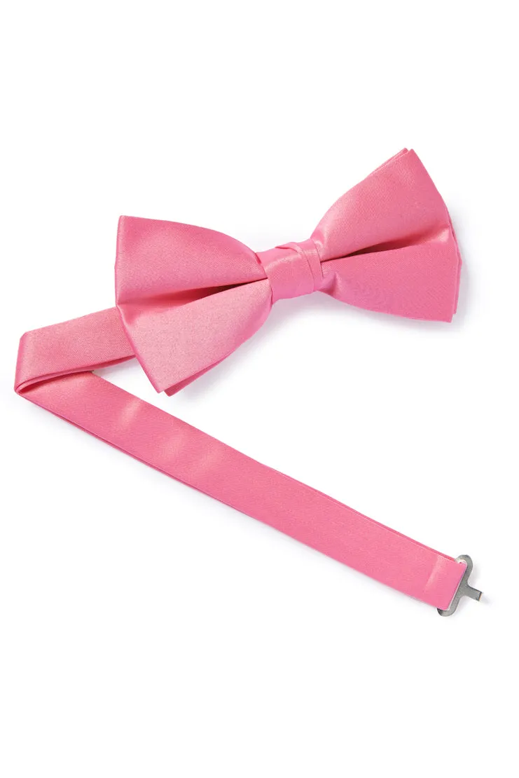 Satin Bow Tie - Pink