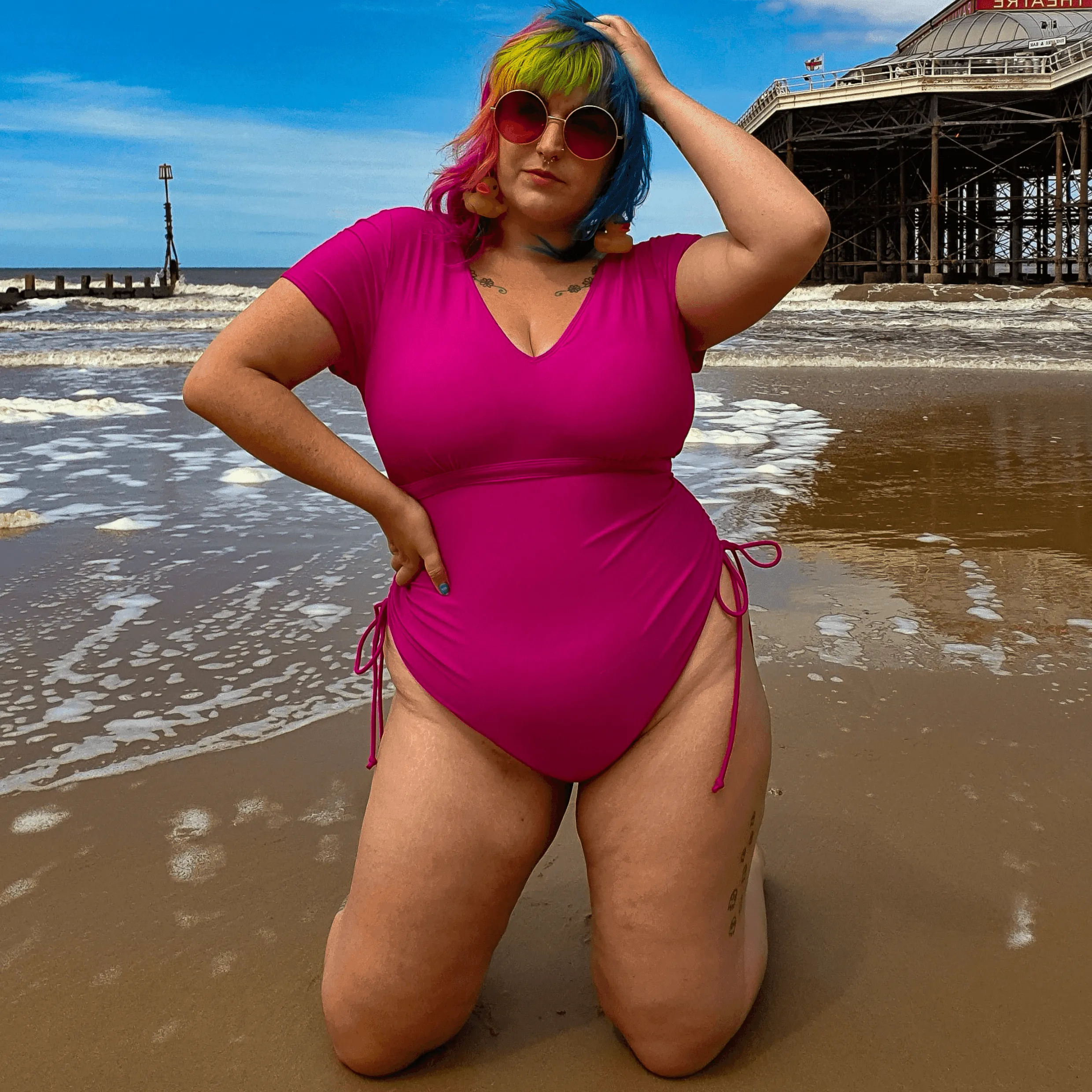 Show me the money Swimsuit - Hot Pink