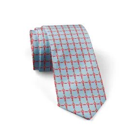 Silk Tie Red Idols Cyclades