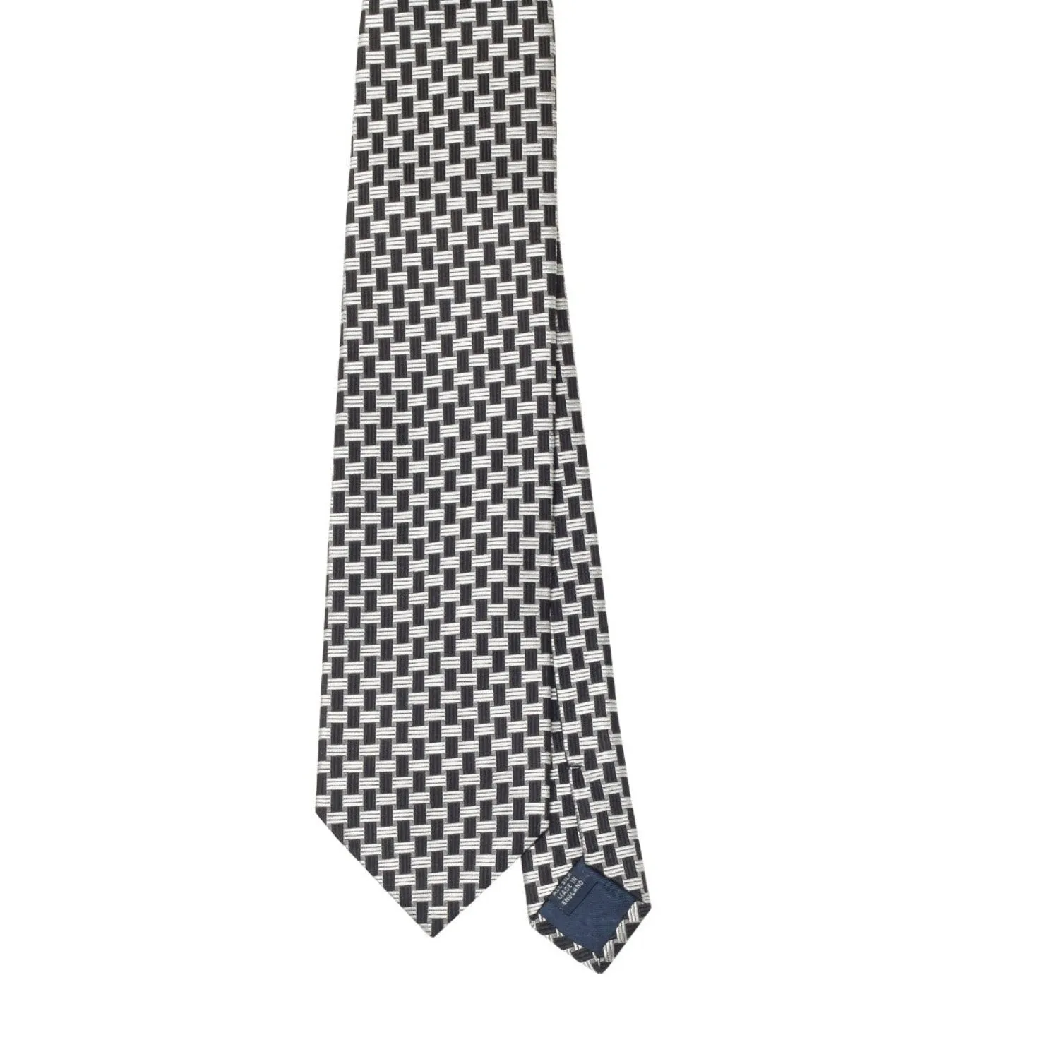 Sovereign Grade Basket Weave Silk Tie