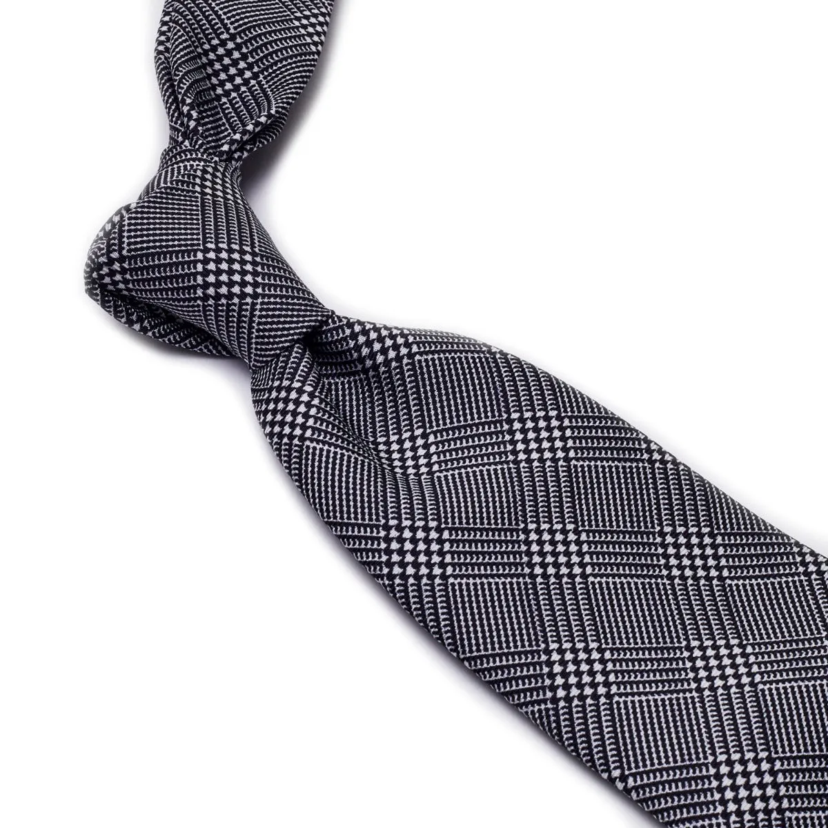 Sovereign Grade Black Prince of Wales Check Tie