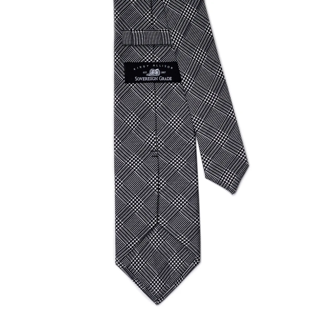 Sovereign Grade Black Prince of Wales Check Tie