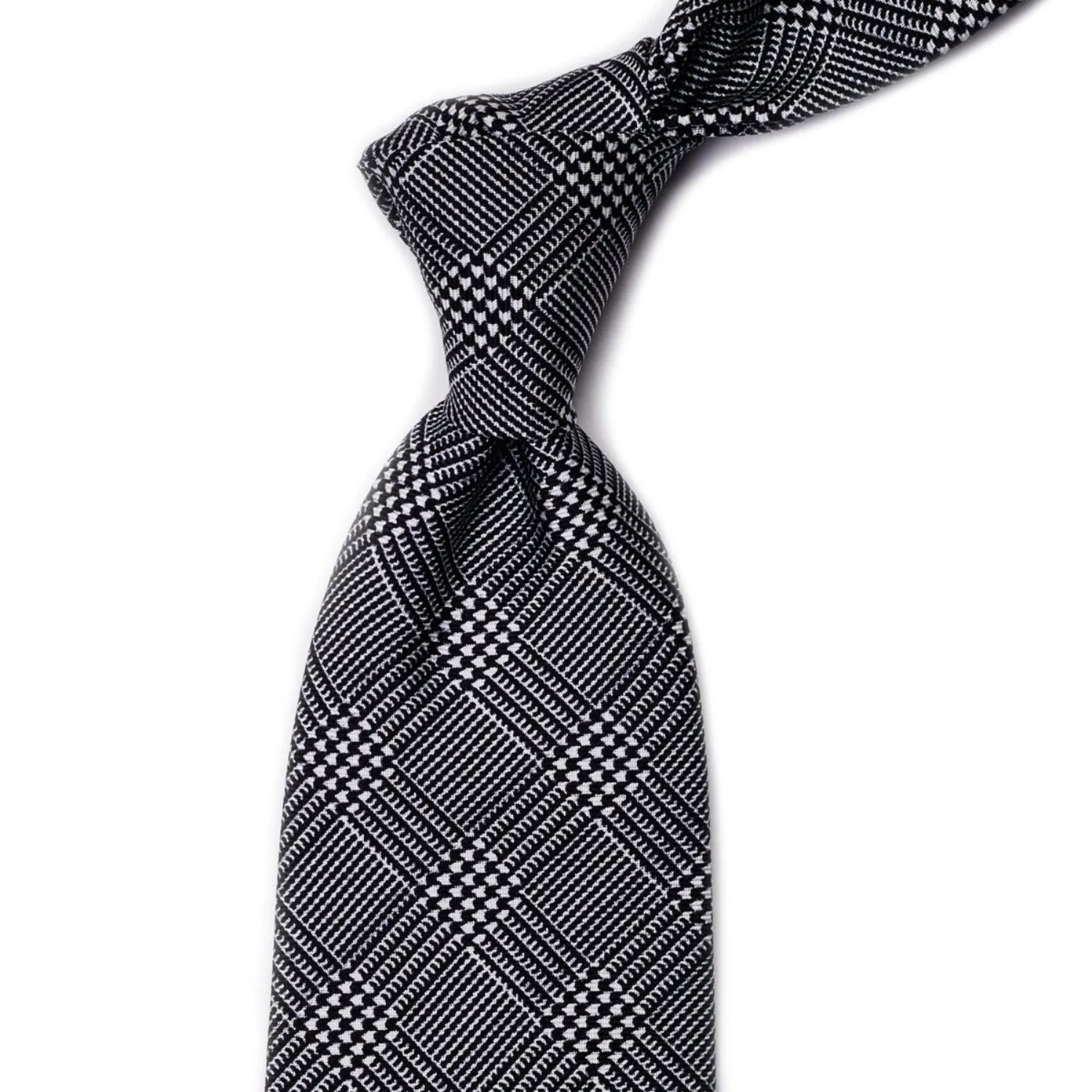 Sovereign Grade Black Prince of Wales Check Tie