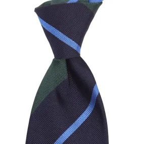 Sovereign Grade Navy/Green Rep Tie