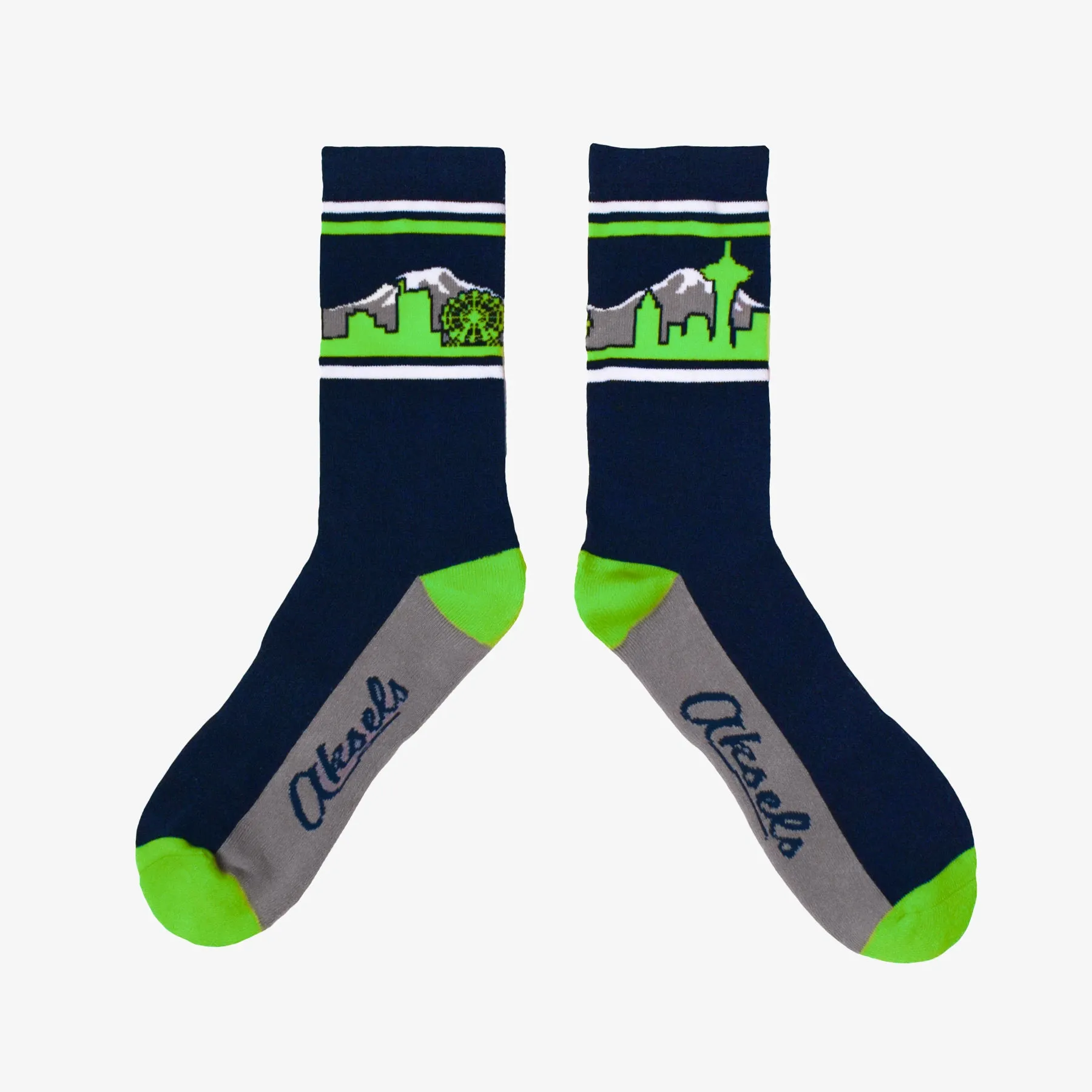 Squad Spectrum Seattle Skyline Men's & Women's Crew Socks