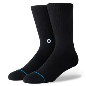 STANCE Icon Crew Socks - Black/White