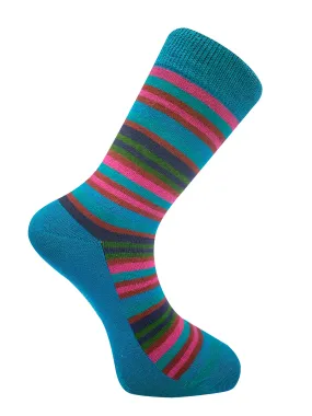 STRIPE - GOTS Organic Cotton Socks Blue