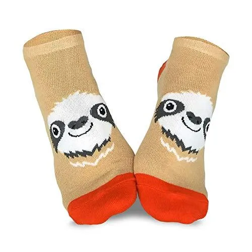 TeeHee Socks Women's Novelty Polyester No Show Animal 6-Pack (N2004)