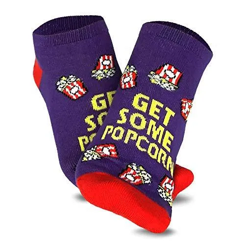 TeeHee Socks Women's Novelty Polyester No Show Food 6-Pack (N2006)