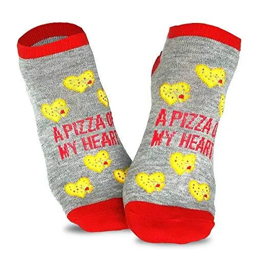 TeeHee Socks Women's Novelty Polyester No Show Food 6-Pack (N2006)