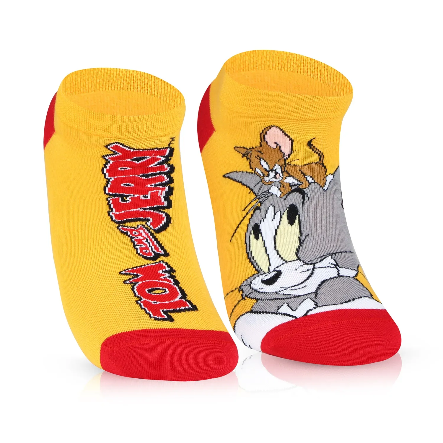 Tom & Jerry Unisex Cotton Socks - Pack Of 4