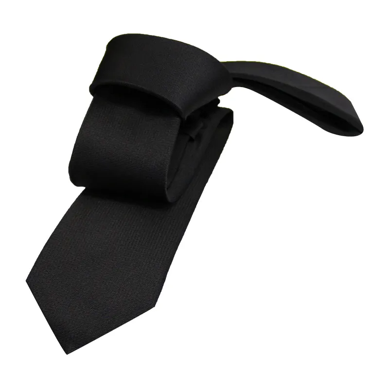 Windsor Grey Skinny Silk Tie